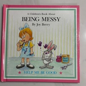 'Being Messy' Children's Book - Pink Cover